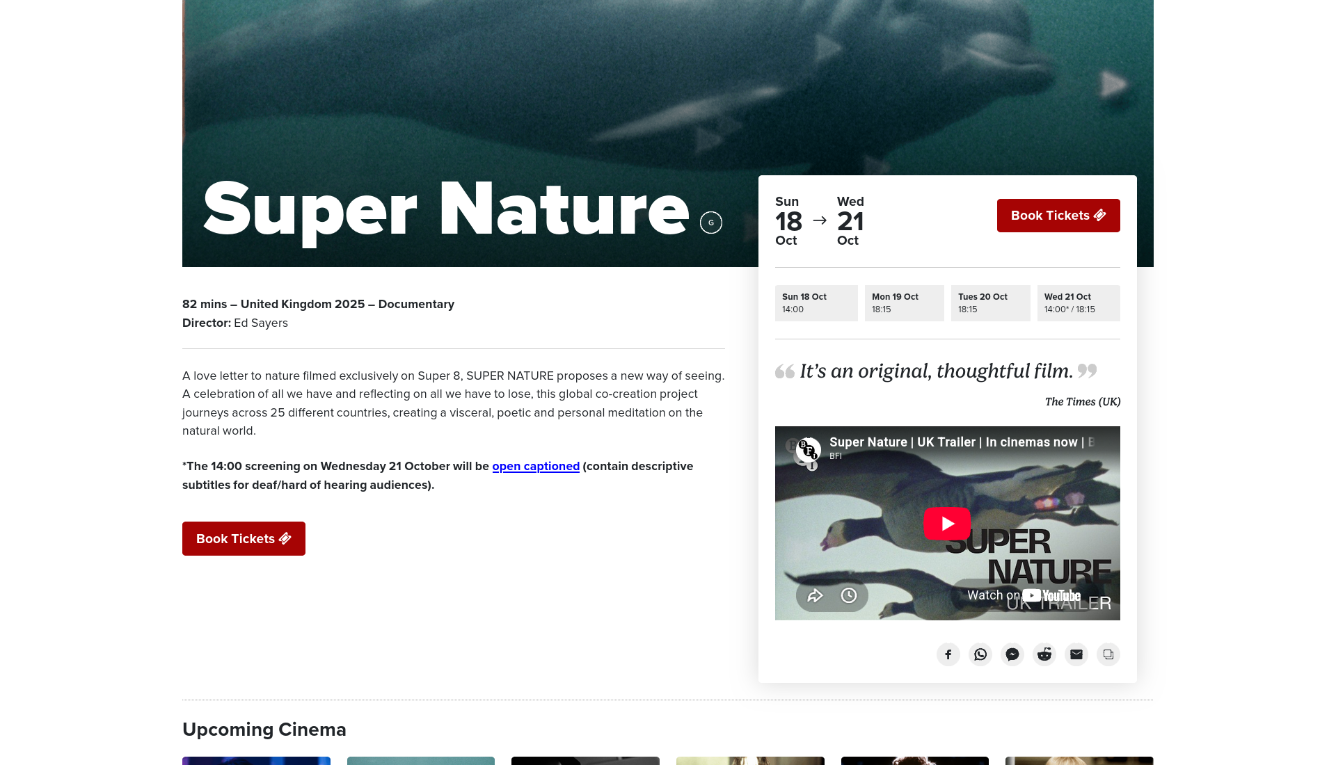 科克 Triskel 艺术中心：自然主题影像展 Super Nature第1步报名页面截图