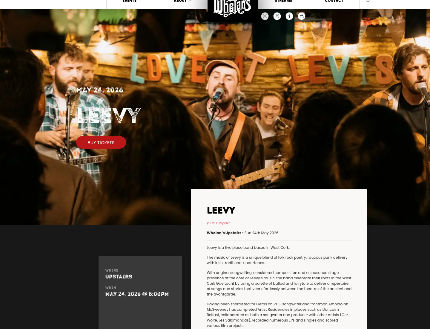 Leevy 西科克故事音景第1步报名页面截图