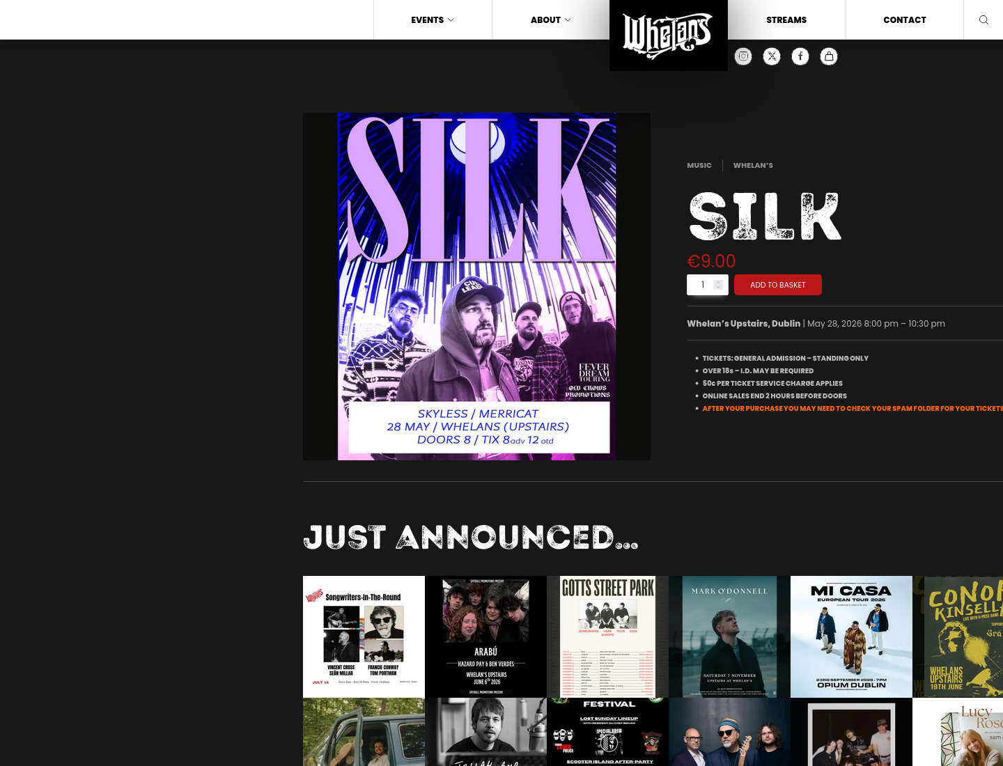 Silk《Auralux》发布演唱夜第2步报名页面截图