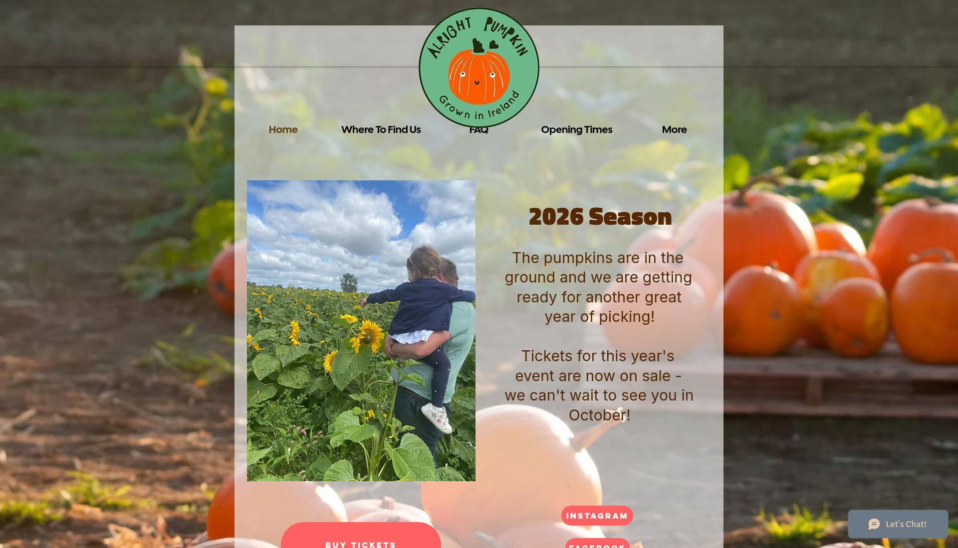 去米斯郡 Alright Pumpkin 逛南瓜田、走迷宫第1步报名页面截图