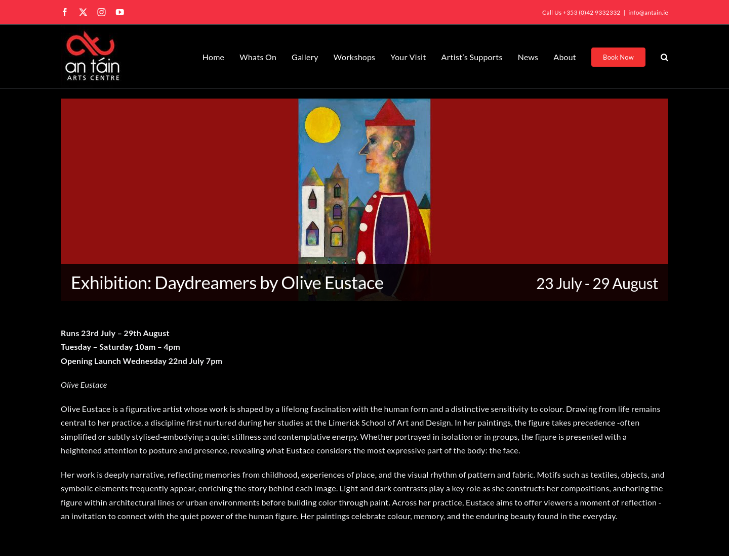 在劳斯看《Daydreamers》绘画展：从人物、记忆与日常细节中读故事第1步报名页面截图
