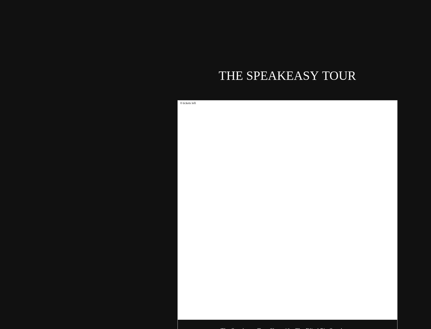 The Blind Pig 的 Speakeasy 夜场：现场音乐、爵士和 burlesque第1步报名页面截图