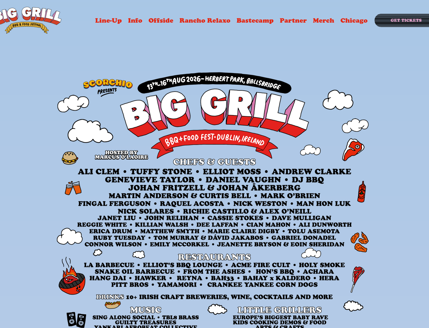 都柏林 Big Grill 烧烤美食节：品尝全球炭火料理第1步报名页面截图