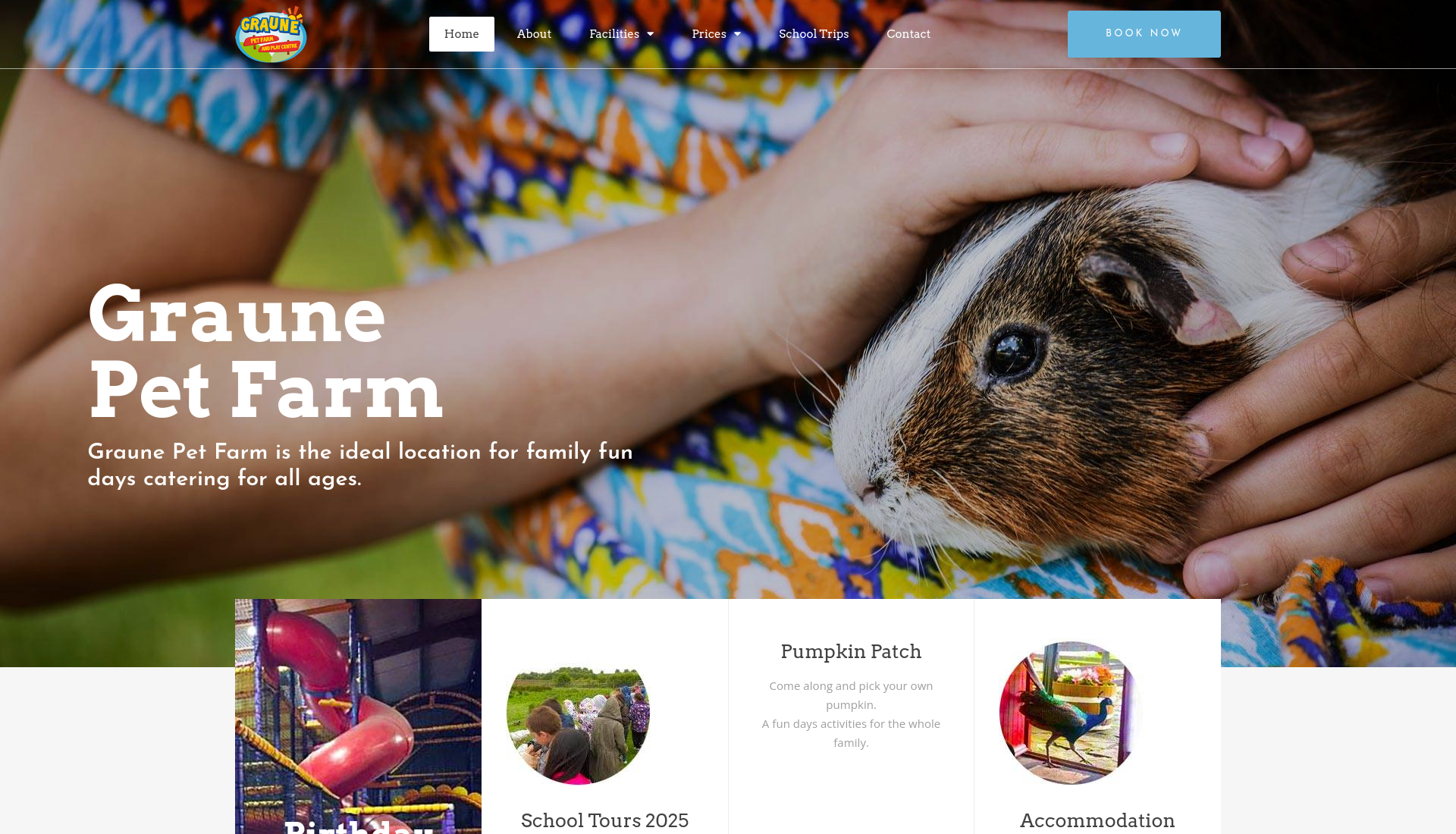梅奥郡 Graune Pet Farm 南瓜采摘活动第1步报名页面截图
