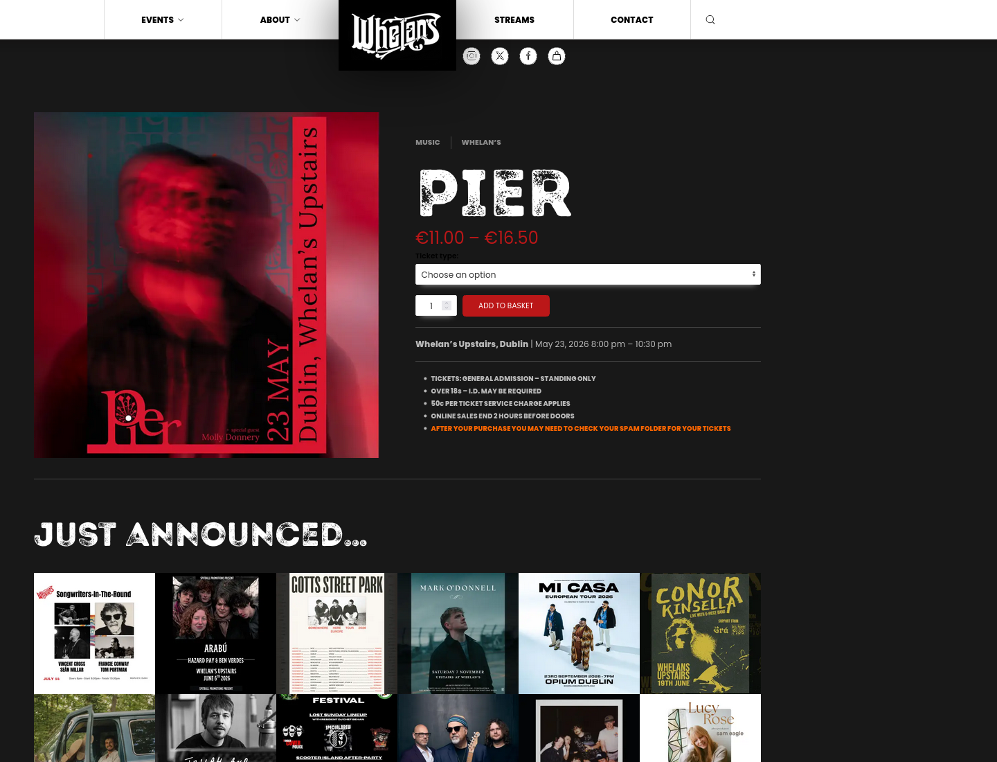 Pier 情绪摇摆夜第2步报名页面截图